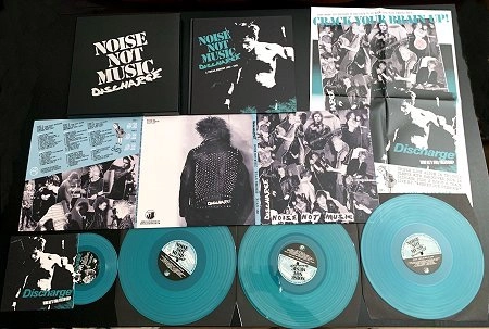 DISCHARGE / ディスチャージ / NOISE NOT MUSIC (3LP/ELECTRIC BLUE VINYL)