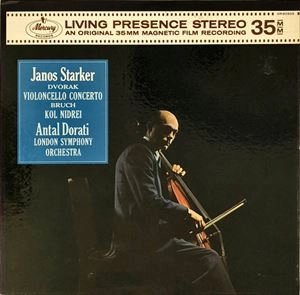 JANOS STARKER / ヤーノシュ・シュタルケル / DVORAK: CELLO CONCERTO / BRUCH: KOL NIDLEI