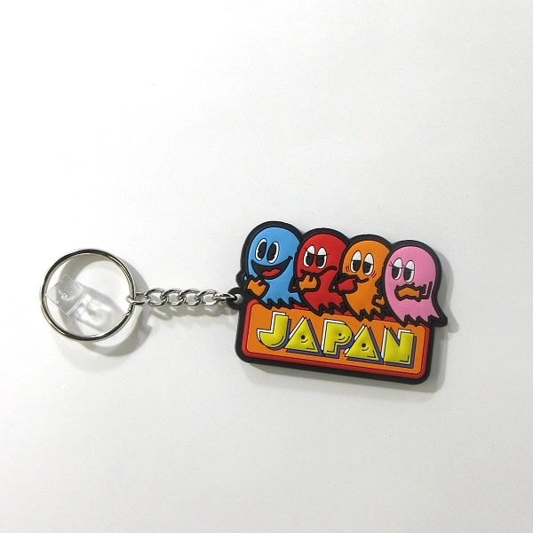 PAC-MAN / パックマン / GHOST JAPAN ラバーキーチェーン