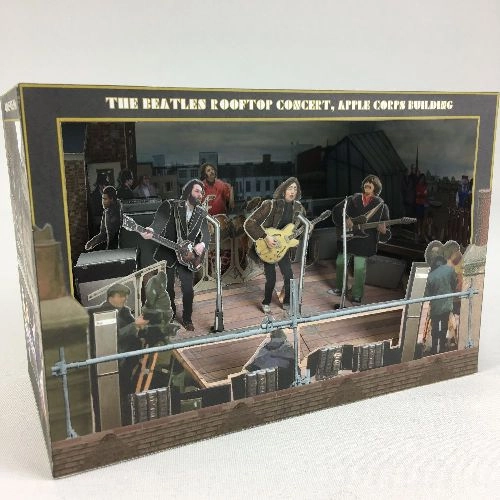 BEATLES / ビートルズ / ルーフトップコンサート - 立版古ペーパージオラマ組み立てキット