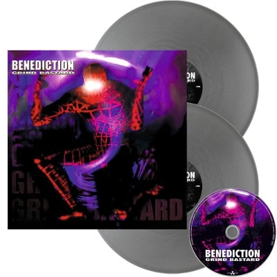 BENEDICTION / ベネディクション / GRIND BASTARD<2L+CDP/SILVER VINYL>