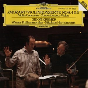 GIDON KREMER / ギドン・クレーメル / MOZART: VIOLINKONZERTE NOS. 4 & 5