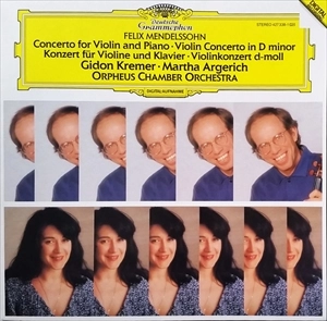 GIDON KREMER / ギドン・クレーメル / MENDELSSOHN: CONCERTO FOR VIOLIN AND PIANO / VIOLIN CONCERTO IN D MINOR