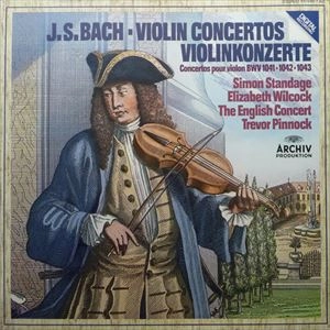 SIMON STANDAGE / サイモン・スタンデイジ / BACH: VIOLIN CONCERTOS