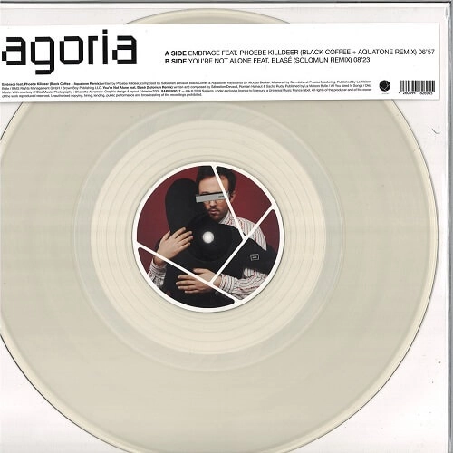 AGORIA / アゴリア / EMBRACE & YOU'RE NOT ALONE REMIXES