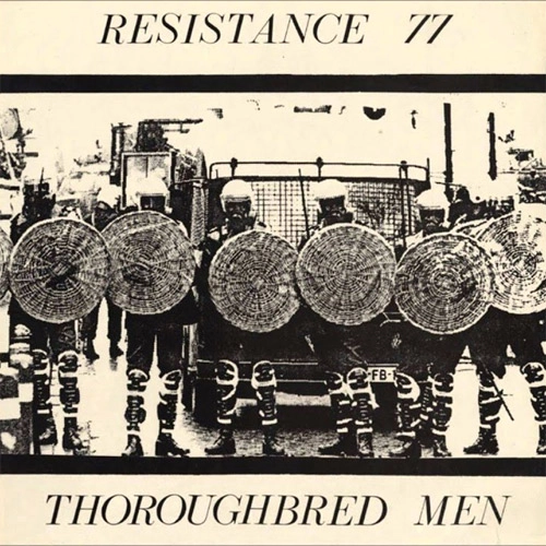 RESISTANCE 77 / レジスタンスセヴンティーセヴン / THOROUGHBRED MEN (LP)