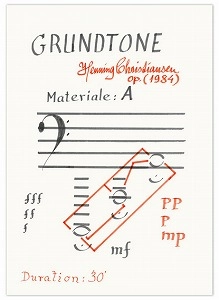 HENNING CHRISTIANSEN / ヘニング・クリスチャンセン / GRUNDTONE - OPUS 161