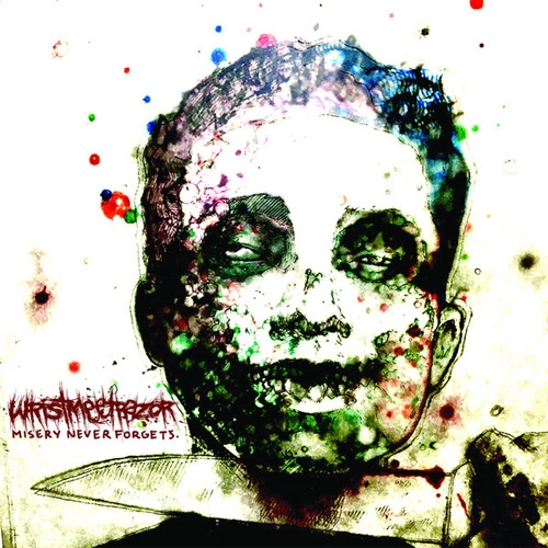 WRISTMEETRAZOR / MISERY NEVER FORGETS (LP)
