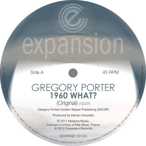 GREGORY PORTER / グレゴリー・ポーター / 1960 WHAT? - ORIGINAL/OPOLOPO REMIX