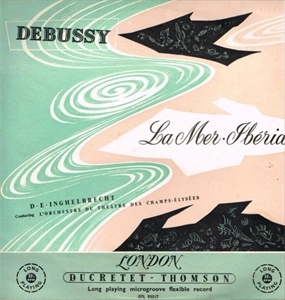 DESIRE-EMILE INGHELBRECHT / デジレ=エミール・アンゲルブレシュト / DEBUSSY: LA MER / IBERIA