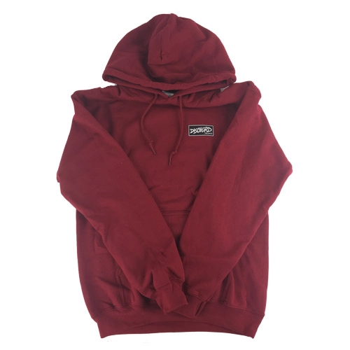 DISCHORD OFFICIAL GOODS / XL/GARNET/BOX LOGO HOODED SWEATSHIRT