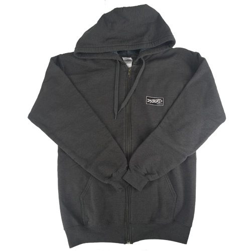 DISCHORD OFFICIAL GOODS / L/BOX LOGO FULL-ZIP HOODED SWEATSHIRT