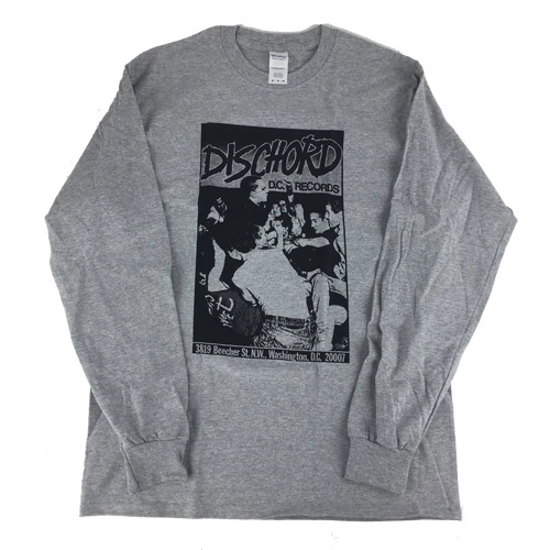 DISCHORD OFFICIAL GOODS / XL/GREY/1ST DISCHORD LONG-SLEEVE