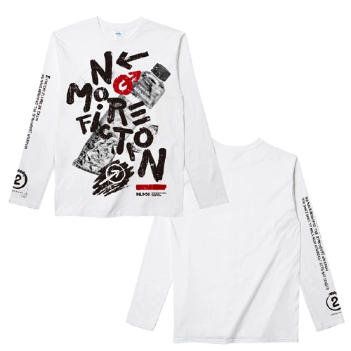 DILDOS / ディルドス / BAD ADVICE LONG SLEEVE T-SHIRT WHITE/XL