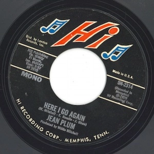 JEAN PLUM / ジーン・プラム / ヒア・アイ・ゴー・アゲイン / アイ・ラヴ・ヒム / HERE I GO AGAIN / I LOVE HIM