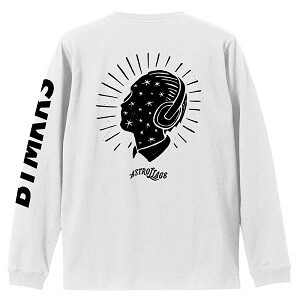ASTROLLAGE / LOGO LONG T-SHIRTS WHITE SIZE:XL