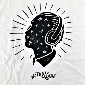 ASTROLLAGE / LOGO LONG T-SHIRTS WHITE SIZE:XL