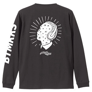 ASTROLLAGE / LOGO LONG T-SHIRTS BLACK SIZE:L