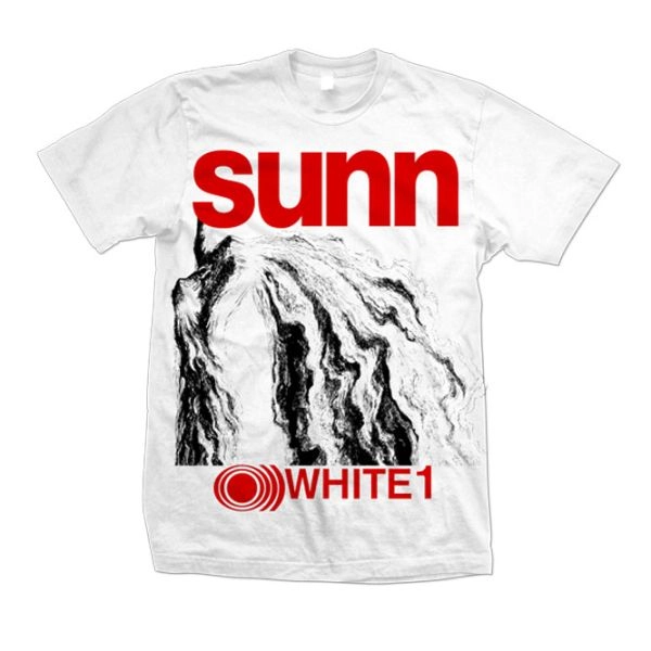 SUNN O))) / サン / SUNN WHITE 1 T-SHIRT (VINTAGE STYLE SHIRT)<SIZE:S>