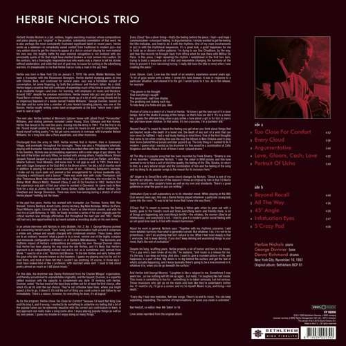 HERBIE NICHOLS / ハービー・ニコルス / LOVE GLOOM CASH LOVE