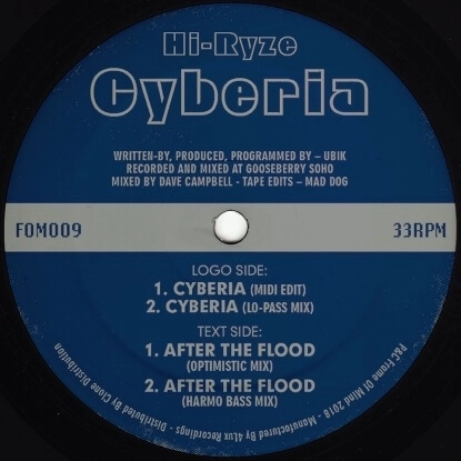 HI-RYZE / CYBERIA / AFTER THE FLOOD