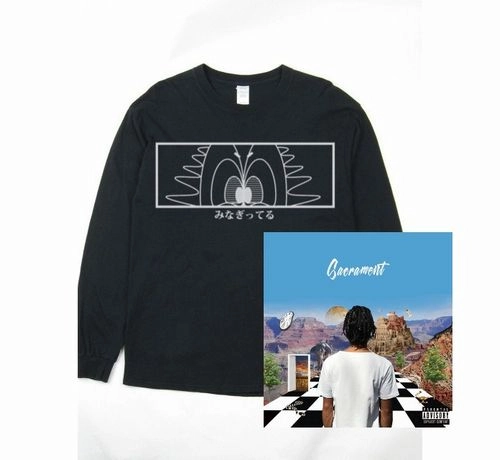 QN (ex.菊地一谷) / Sacrament★ディスクユニオン限定ロングスリーブTシャツ付セットLサイズ