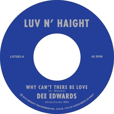 DEE EDWARDS / ディー・エドワーズ / WHY CAN'T THERE BE LOVE / I CAN DEAL WITH THAT