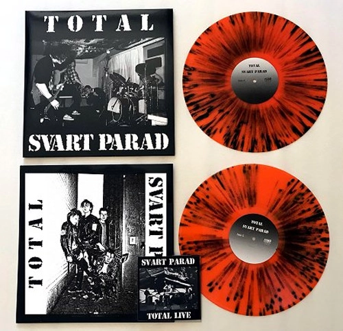 SVART PARAD / TOTAL SVART PARAD (2LP+CD/DIEHARD SPLATTER VINYL)