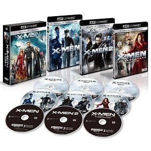 BRYAN SINGER / ブライアン・シンガー / X-MEN 4K ULTRA HD トリロジーBOX（4K ULTRA HD×3+6BLU-RAY）