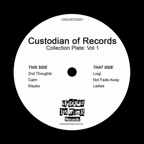 CUSTODIAN OF RECORDS / COLLECTION PLATE: VOL. 1