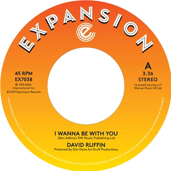 DAVID RUFFIN / デヴィッド・ラフィン / I WANNA BE WITH YOU / STILL IN LOVE WITH YOU