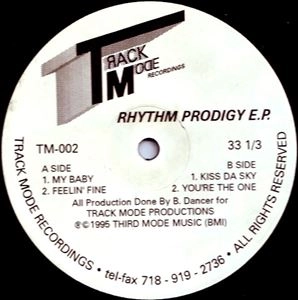 BRETT DANCER / RHYTHM PRODIGY E.P.