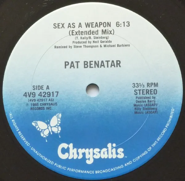 PAT BENATAR / パット・ベネター / SEX AS A WEAPON
