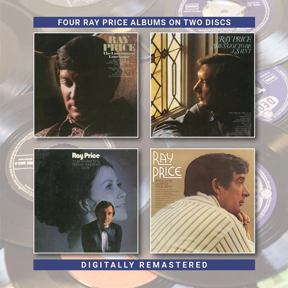 RAY PRICE / レイ・プライス / THE LONESOMEST LONESOME/SHE'S GOT TO BE A SAINT/YOU'RE THE BEST THING THAT/EVER HAPPENED TO ME/IF YOU EVER CHANGE YOUR MIND