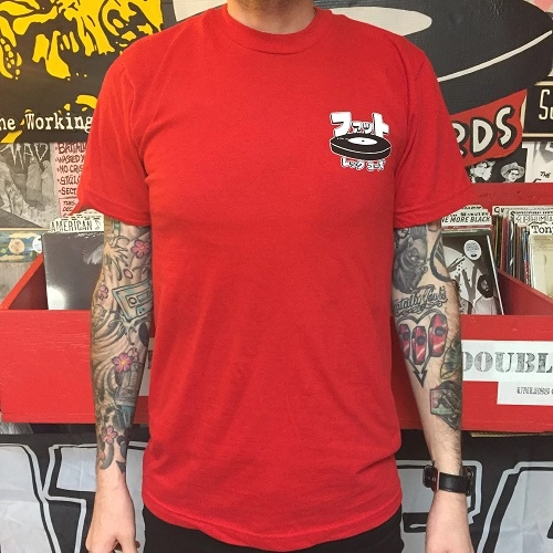 FAT WRECK CHORDS OFFICIAL GOODS / XL/RED/KATAKANA