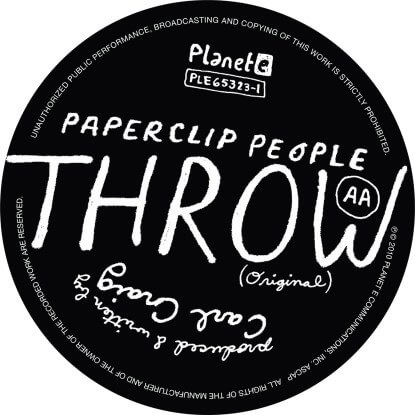 PAPERCLIP PEOPLE / ペーパークリップ・ピープル / THROW (LCD SOUNDSYSTM RMX 2019 REISSUE)