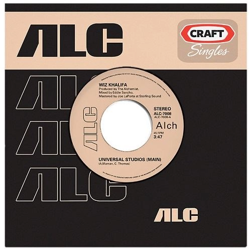 WIZ KHALIFA / ウィズ・カリファ / UNIVERSAL STUDIOS 7"