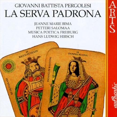 HANS LUDWIG HIRSCH / ハンス・ルートヴィヒ・ヒルシュ / PERGOLESI: LA SERVA PADRONA