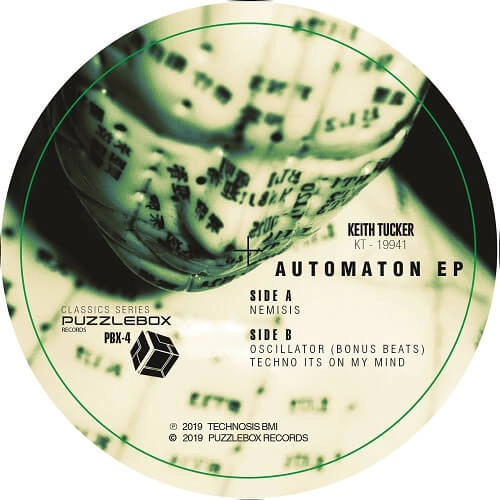 KEITH TUCKER / キース・タッカー / AUTOMATON EP (LTD COLOR VINYL)