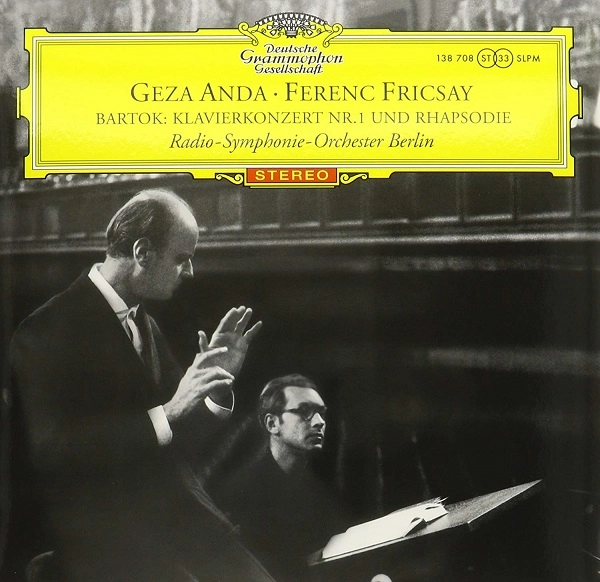 GEZA ANDA / ゲザ・アンダ / BARTOK:PIANO CONCERTO NO.1(RE-ISSUE/180gLP/LTD)