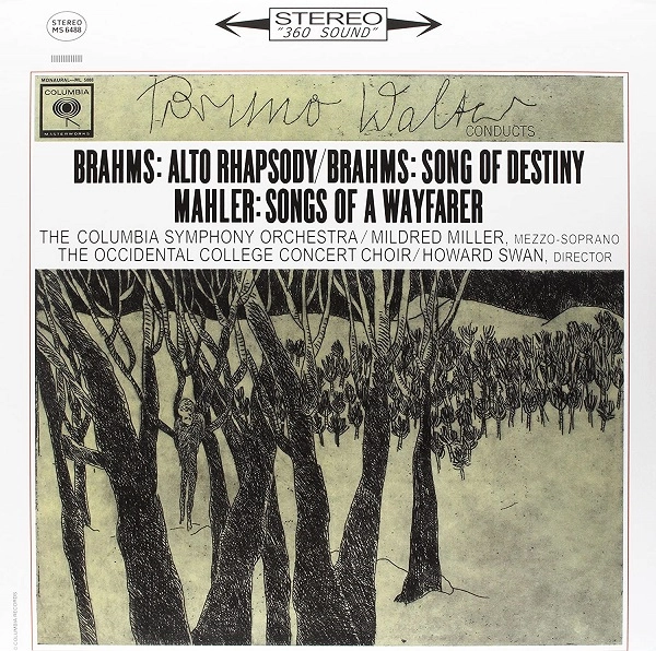 BRUNO WALTER / ブルーノ・ワルター / BRAHMS:ALTO RHAPSODY,ETC(RE-ISSUE/180gLP/LTD)