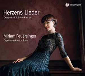 MIRIAM FEUERSINGER / ミリアム・フォイアージンガー / HERZENS-LIEDER GERMAN BAROQUE CANTATAS