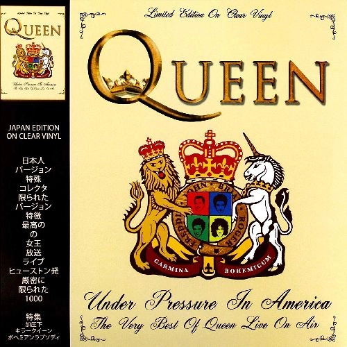 QUEEN / クイーン / UNDER PRESSURE IN AMERICA THE VERY BEST OF QUEEN LIVE ON AIR