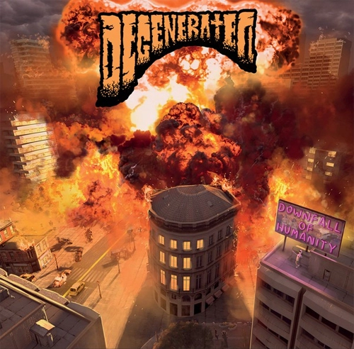 DEGENERATED / DOWNFALL OF HUMANITY (7")