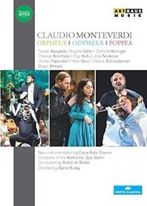 ANDRE DE RIDDER / アンドレ・ド・リダー / MONTEVERDI: ORPHEUS / ODYSSEUS / POPPEA