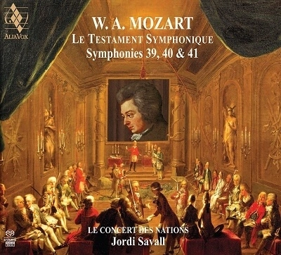 JORDI SAVALL / ジョルディ・サヴァール / LE TESTAMENT SYMPHONIQUE - MOZART:SYMPHONIES 39,40&41