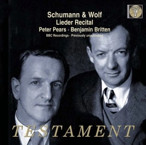 PETER PEARS / ピーター・ピアーズ / SCHUMANN:DICHTERLIEBE/WOLF:LIEDER
