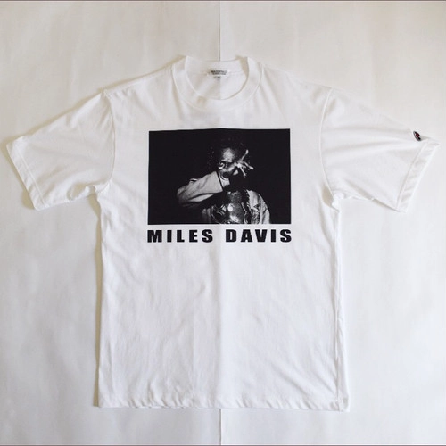 MILES DAVIS / マイルス・デイビス / マイルスＴシャツ/ホワイトS