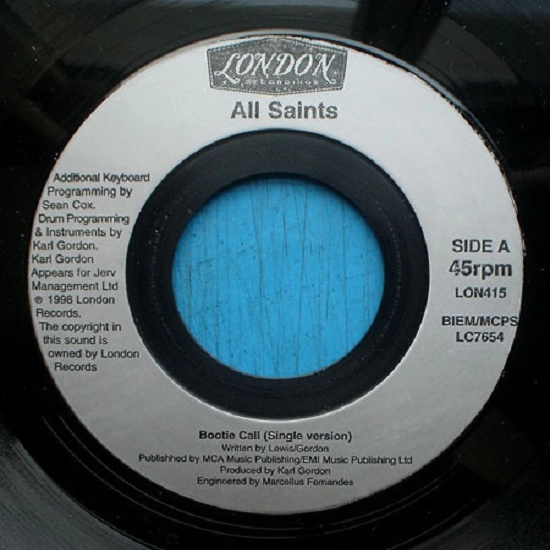 ALL SAINTS / オール・セインツ / BOOTIE CALL