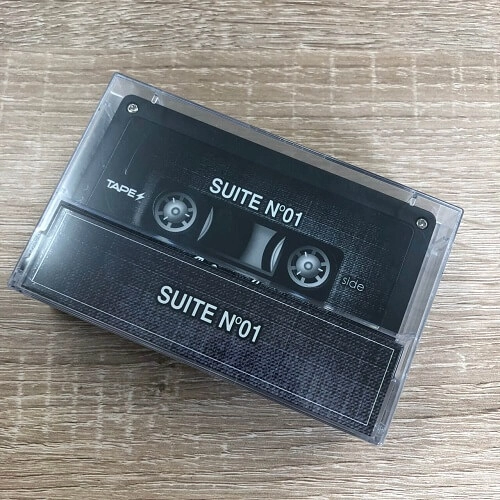 TATSUO SUNAGA / 須永辰緒 / 須永辰緒プロデュース TAPES x organ b suite BLACK ver. カセットテープ型バッテリーチャージャー